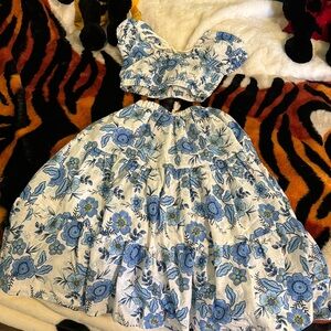 Unique top and skirt for 5-6 years old